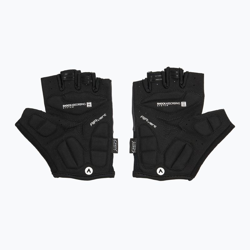 Dviračių pirštinės ATTABO Kinu Pro shock absorbing system juodos 3