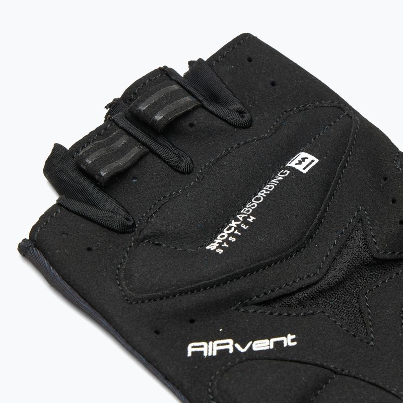 Dviračių pirštinės ATTABO Kinu Pro shock absorbing system mėlynos/juodos 4