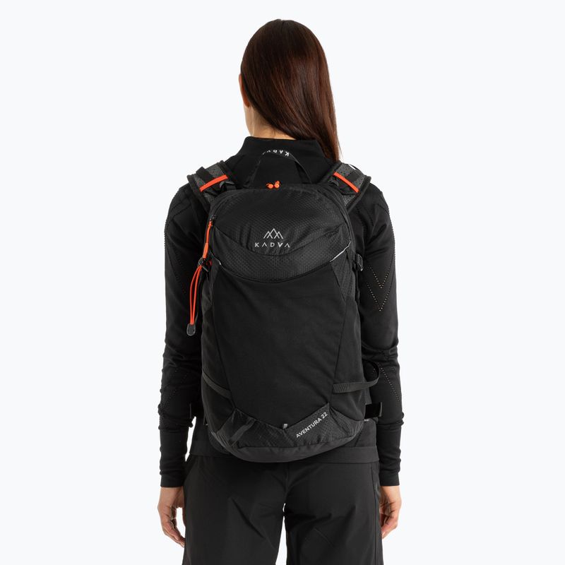Turistinė kuprinė KADVA Aventura 22 l juoda 18