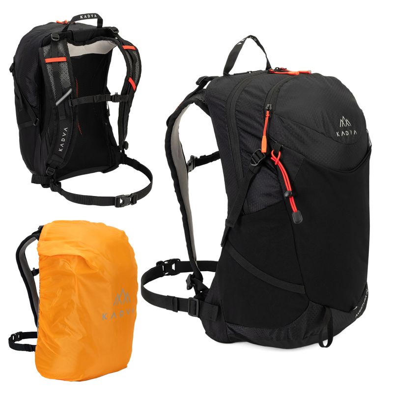 Turistinė kuprinė KADVA Aventura 22 l juoda 19