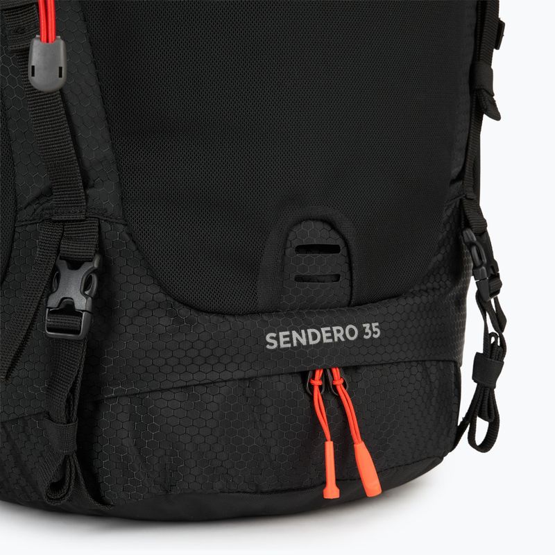 Trekkingo kuprinė KADVA Sendero 35 l juoda 6