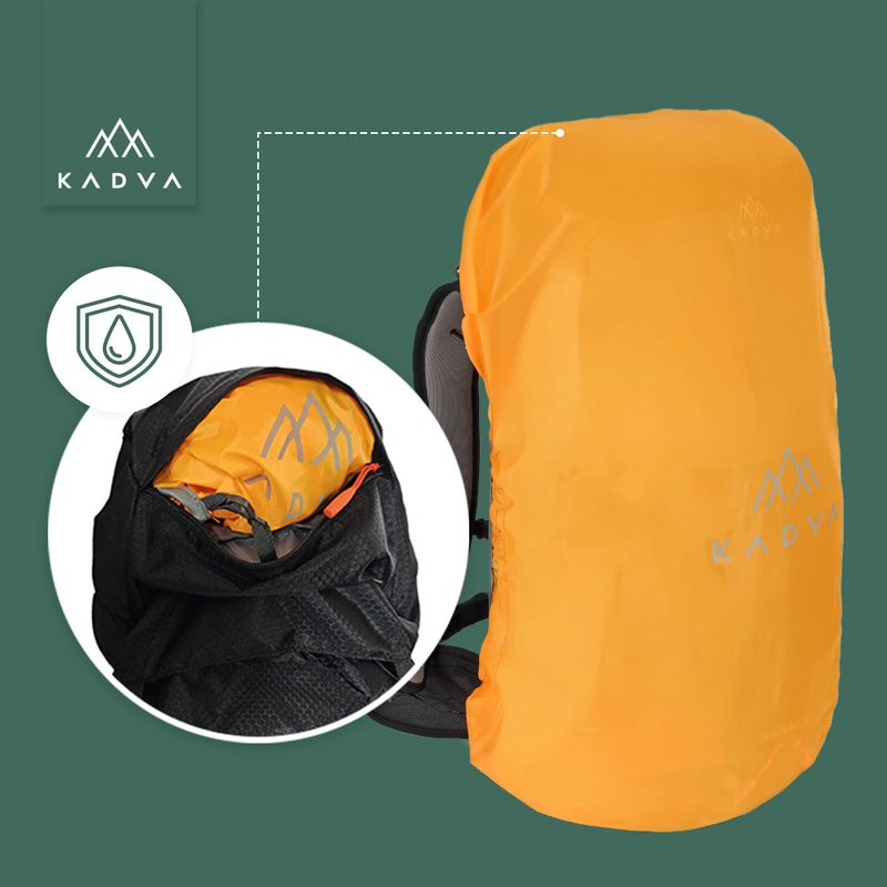 Trekkingo kuprinė KADVA Sendero 35 l juoda 26