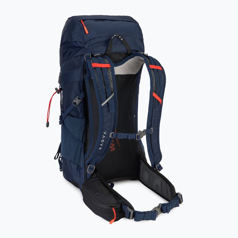 Trekkingo kuprinė KADVA Sendero 35 l plieninės mėlynos spalvos 4