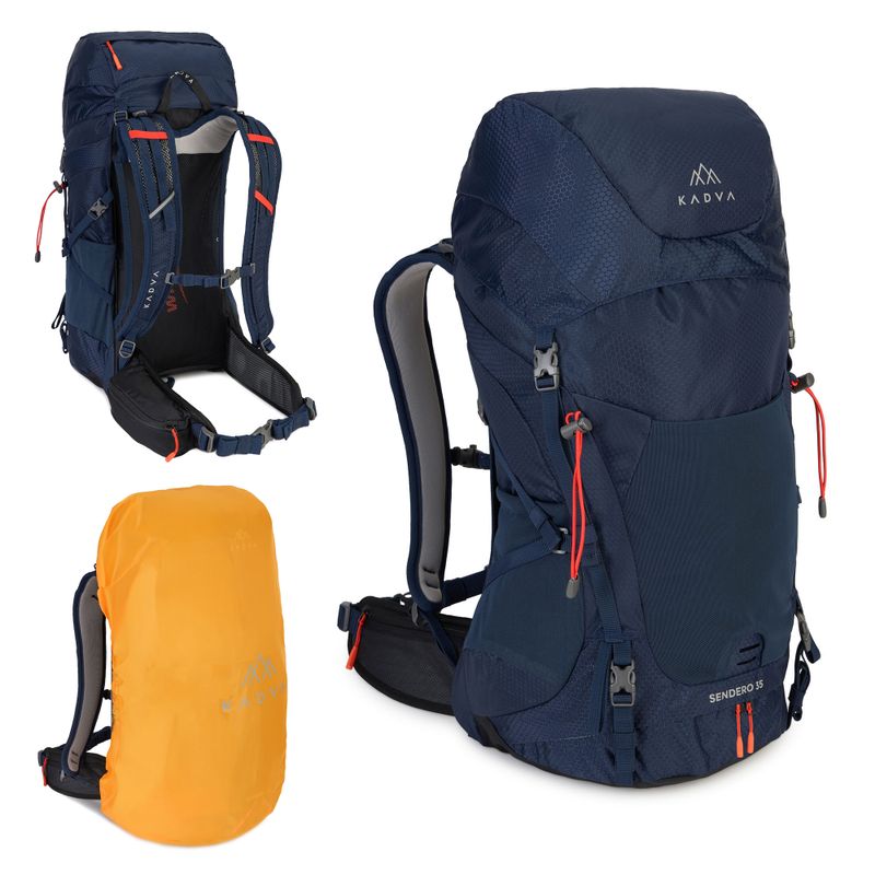 Žygio kuprinė KADVA Sendero 35 l mėlyna 21
