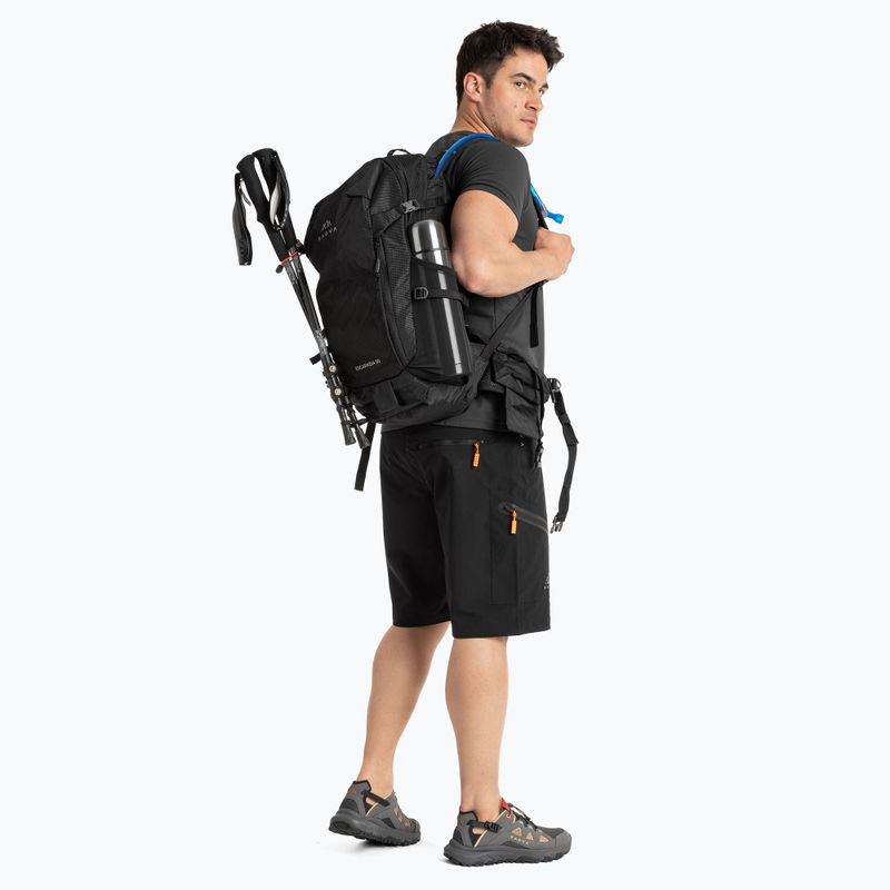 Turistinė kuprinė KADVA Escapada 30 l juoda 17