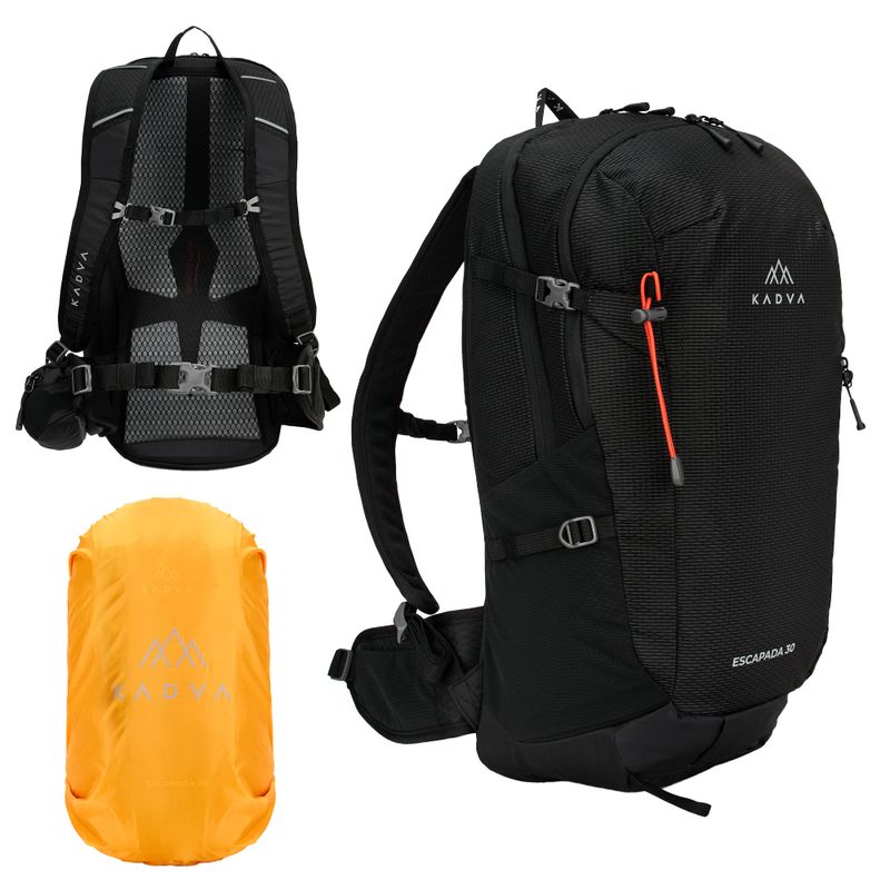 Turistinė kuprinė KADVA Escapada 30 l juoda 23