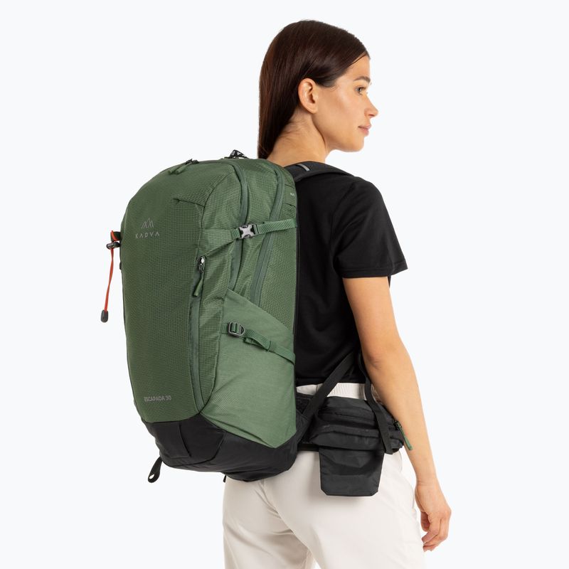 Turistinė kuprinė KADVA Escapada 30 l žalia 22
