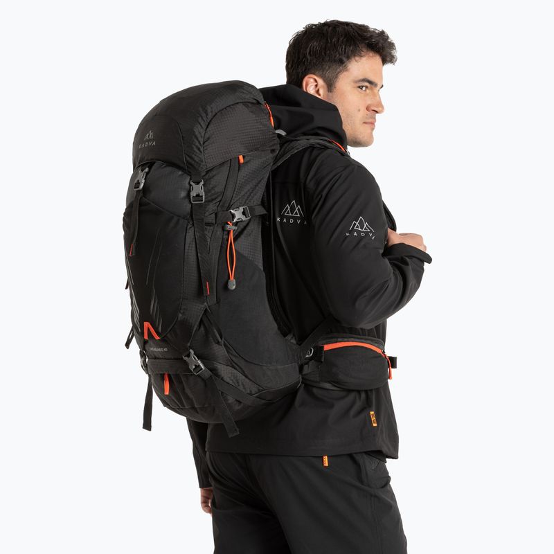 Trekkingo kuprinė KADVA Vagabundo 40 l juoda 2