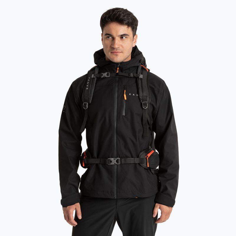 Kuprinė KADVA Vagabundo 40 l juoda 14