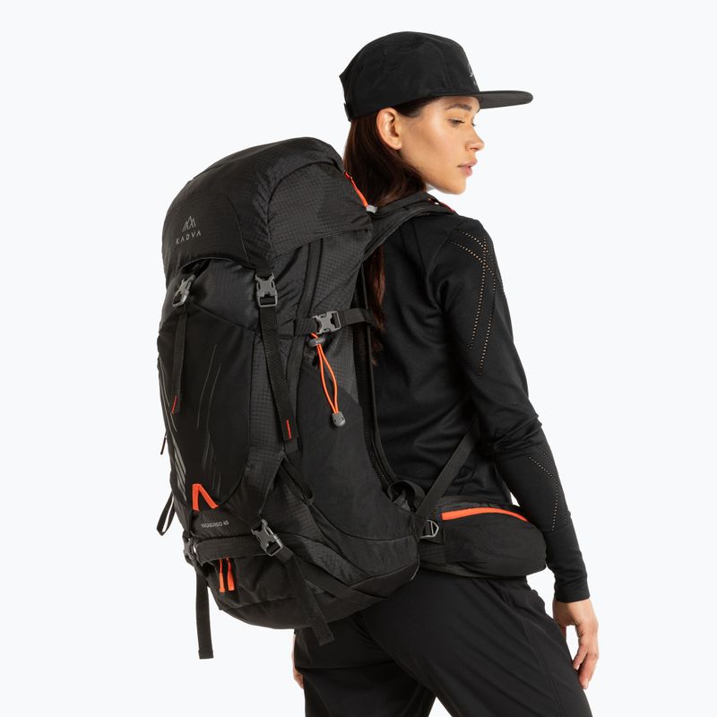 Trekkingo kuprinė KADVA Vagabundo 40 l juoda 21