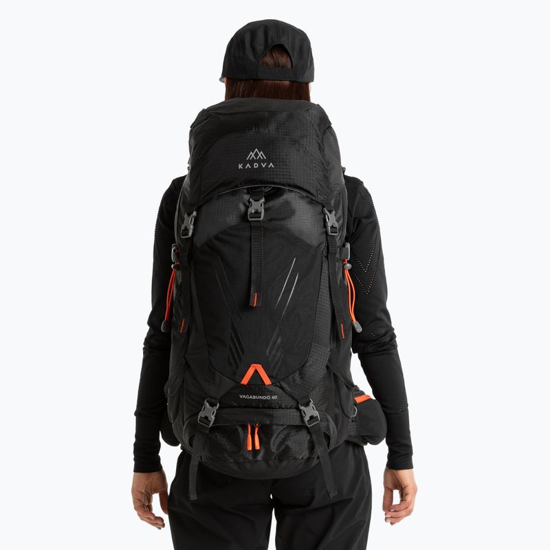 Kuprinė KADVA Vagabundo 40 l juoda 22