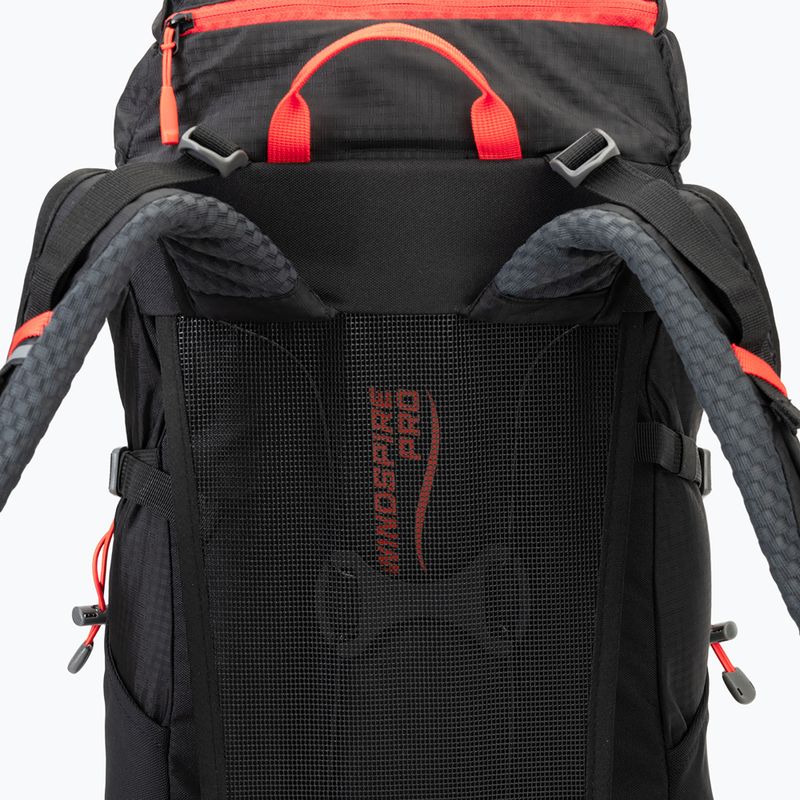 Trekkingo kuprinė KADVA Vagabundo 40 l juoda 6