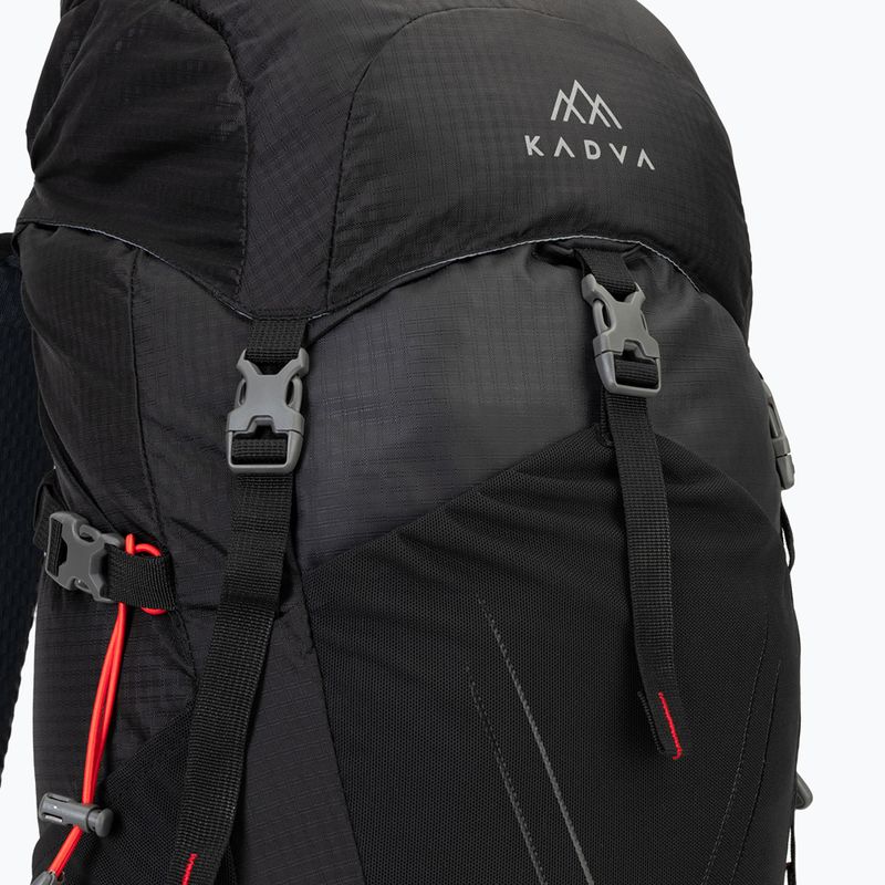 Kuprinė KADVA Vagabundo 40 l juoda 7