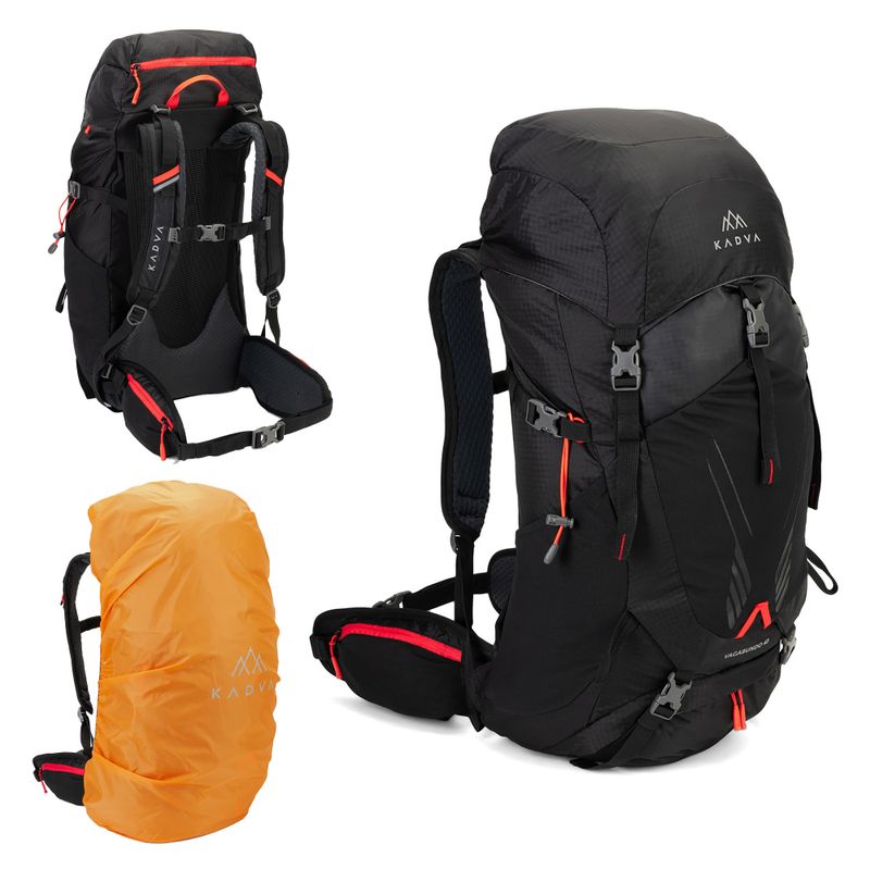 Kuprinė KADVA Vagabundo 40 l juoda 23