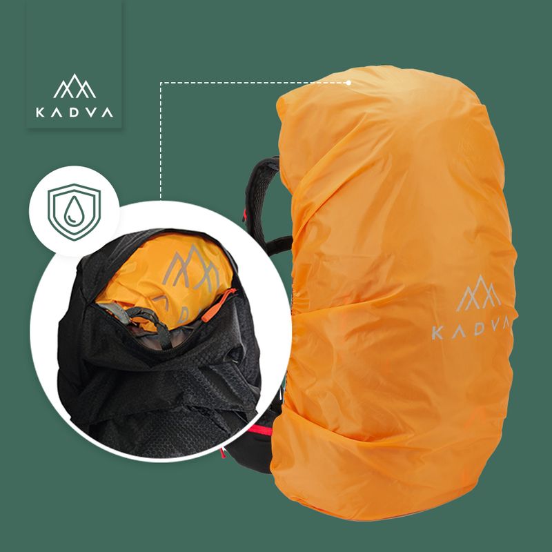 Kuprinė KADVA Vagabundo 40 l juoda 30