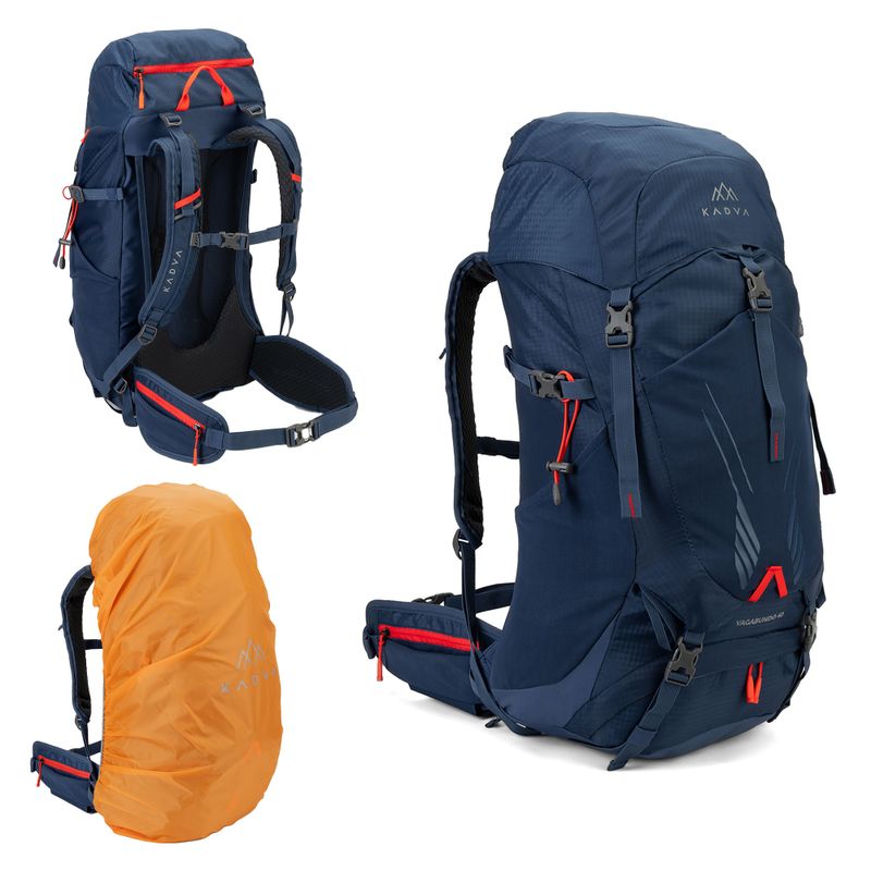 Trekkingo kuprinė KADVA Vagabundo 40 l mėlyna 23