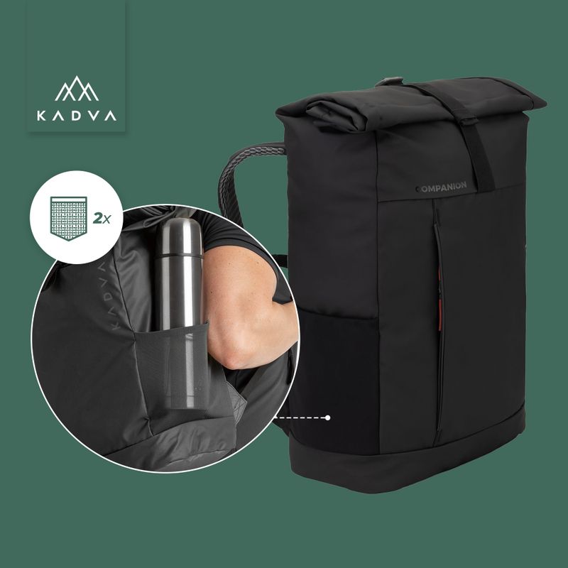 Miestinis kuprinė KADVA Companion 20 l juoda 11