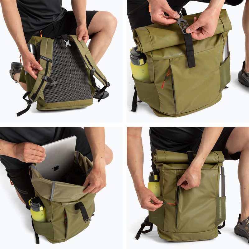 Miestinis kuprinė KADVA Companion 20 l chaki 12