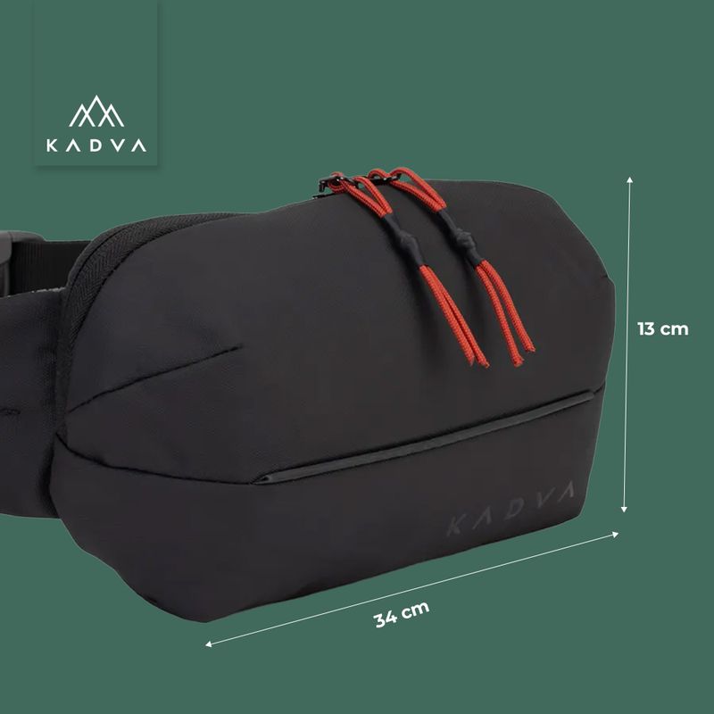 Rankinė ant juosmens KADVA Companion juoda 14