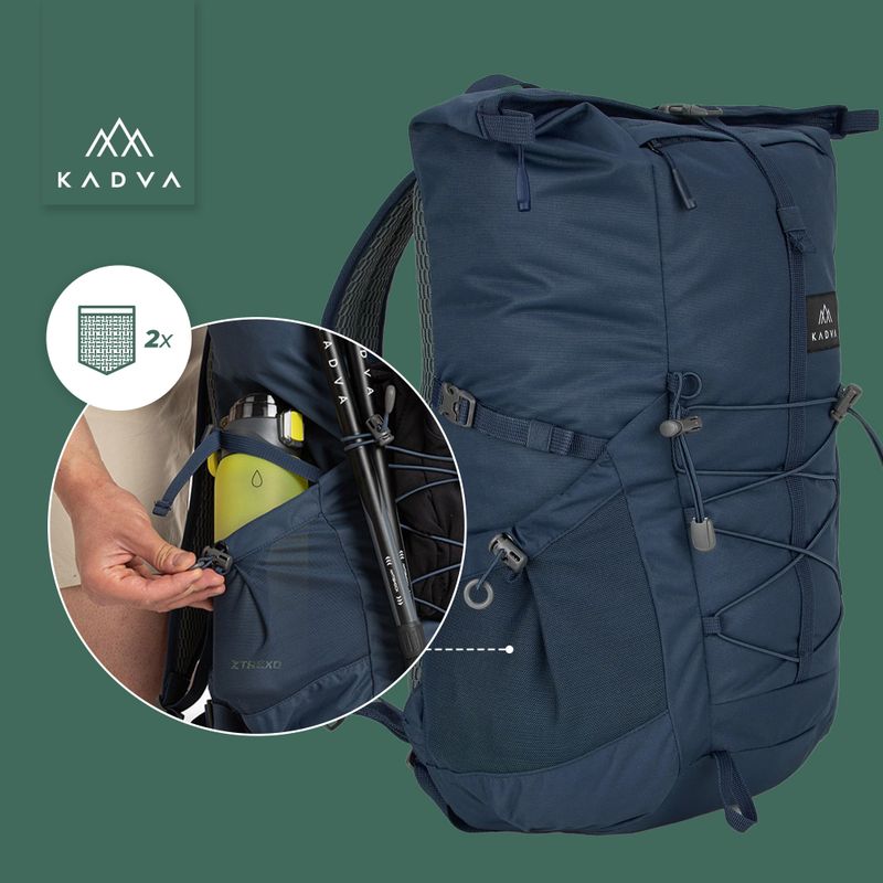 Miesto kuprinė KADVA CityQuest 22 l tamsiai mėlyna 26