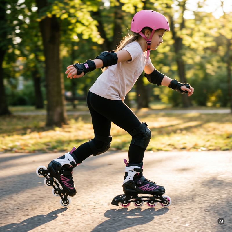 Vaikiški riedučiai ATTABO 2 w 1 Kylo rožiniai 6