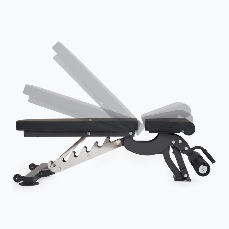 XTREXO treniruočių suolas "Ajax", juodas 7