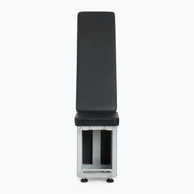 Rinkinys TREXO Suolelis Storage + Hanteliai Hex juodas 14