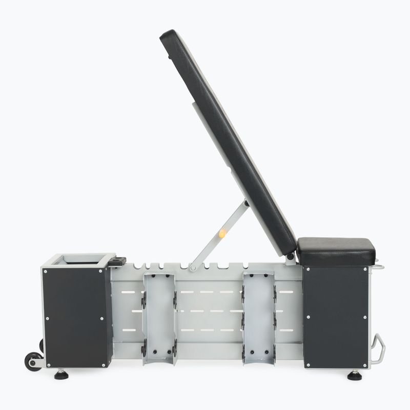 Treniruočių suolelis XTREXO Storage Juodas reguliuojamas 9