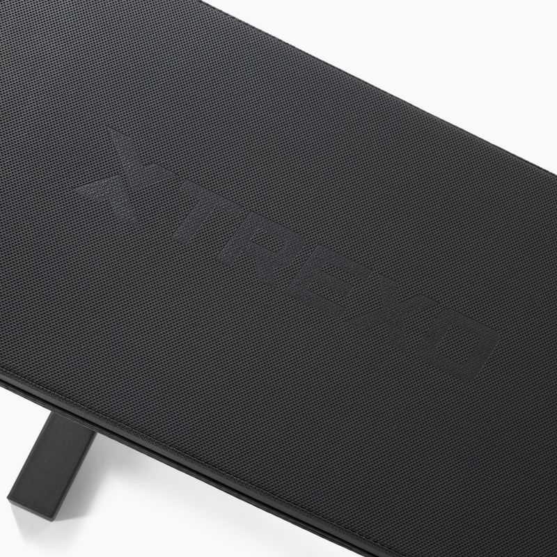 Sieninis treniruočių stovas XTREXO Mercury su suoliuku ir lentyna diskams juodas 7
