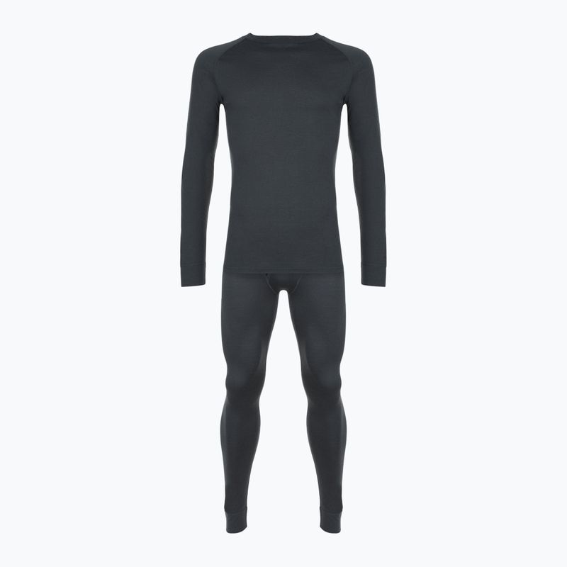 Vyriškas termoaktyvių apatinių komplektas WOOLCANO Merino SET0540 gray 8