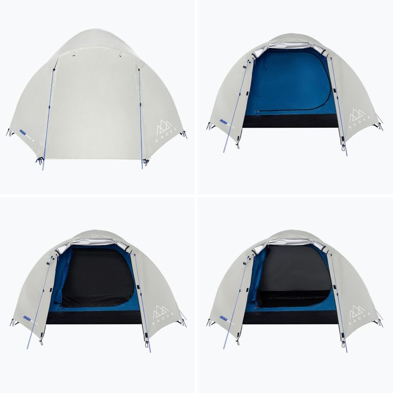 4 vietų stovyklavimo palapinė KADVA CAMPdome 4 grey 4