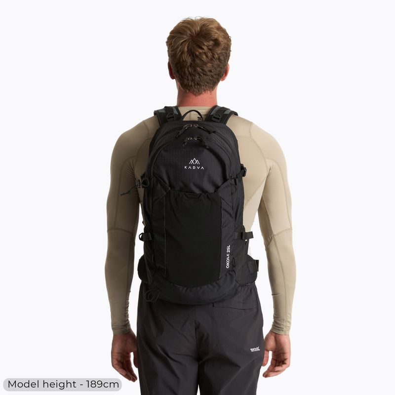 Turistinė kuprinė KADVA Okole 25 l juoda 5