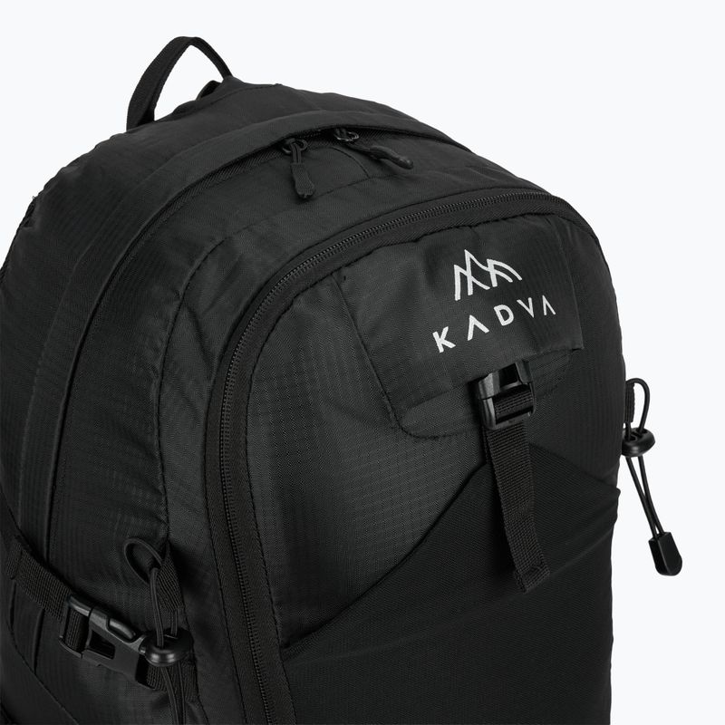 Miesto kuprinė KADVA Krok 25 l juoda 6