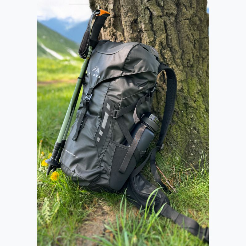 Turistinis kuprinė KADVA Mundoro 35 l juoda 14