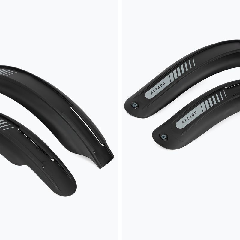 ATTABO EASE 16" dviračių purvasargiai juodi 7