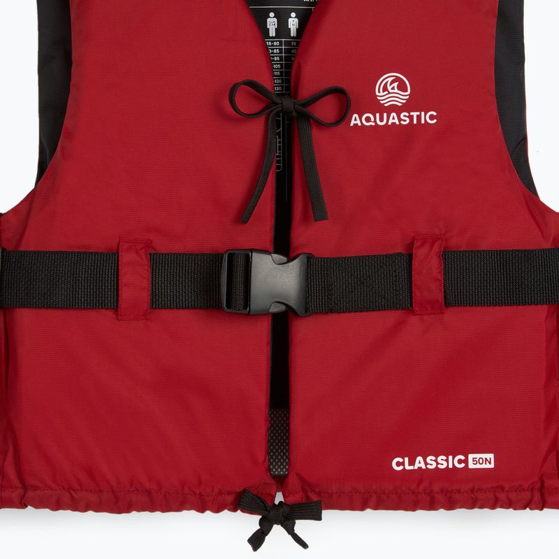Apsauginė liemenė AQUASTIC Classic 50N raudona 3