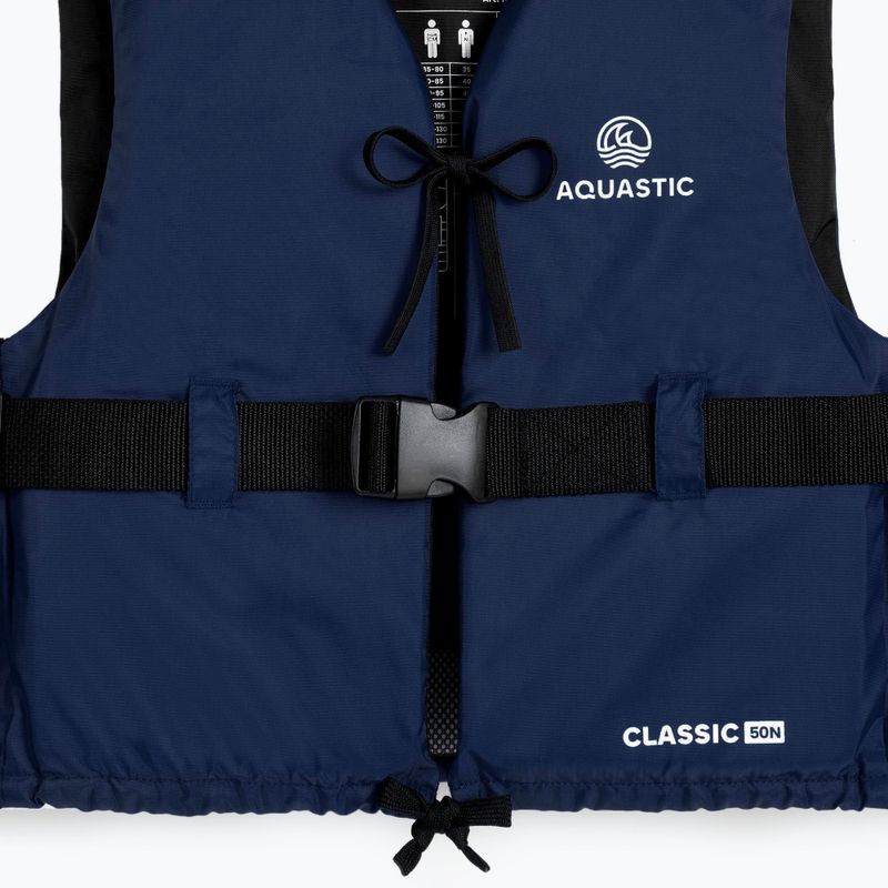 Apsauginė liemenė AQUASTIC Classic 50N mėlyna 3
