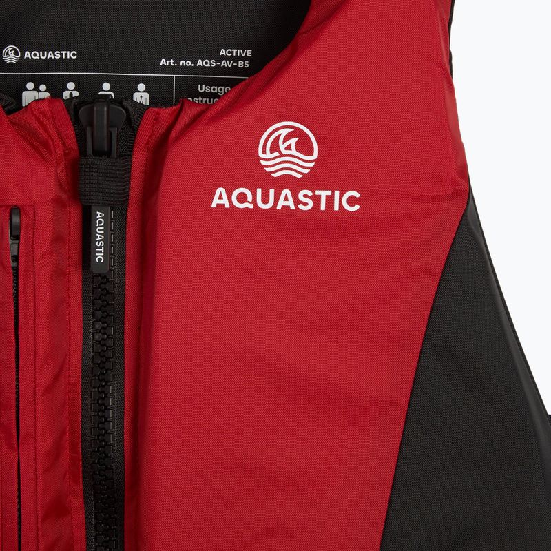 Apsauginė liemenė AQUASTIC Active 50N raudona 3
