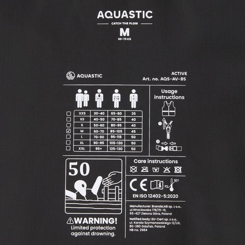 Apsauginė liemenė AQUASTIC Active 50N mėlyna 6