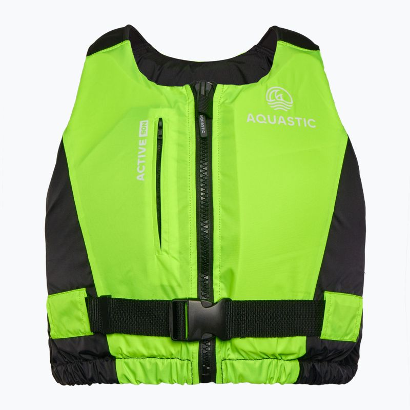 AQUASTIC Active 50N geltonos spalvos apsauginė liemenė