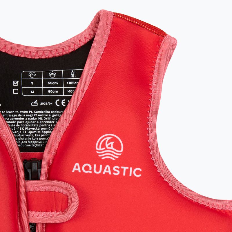 AQUASTIC Junior vaikiška liemenė tamsiai rožinė 3
