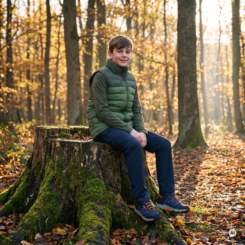 Vaikiška liemenė KADVA Cryon JR žalia 7