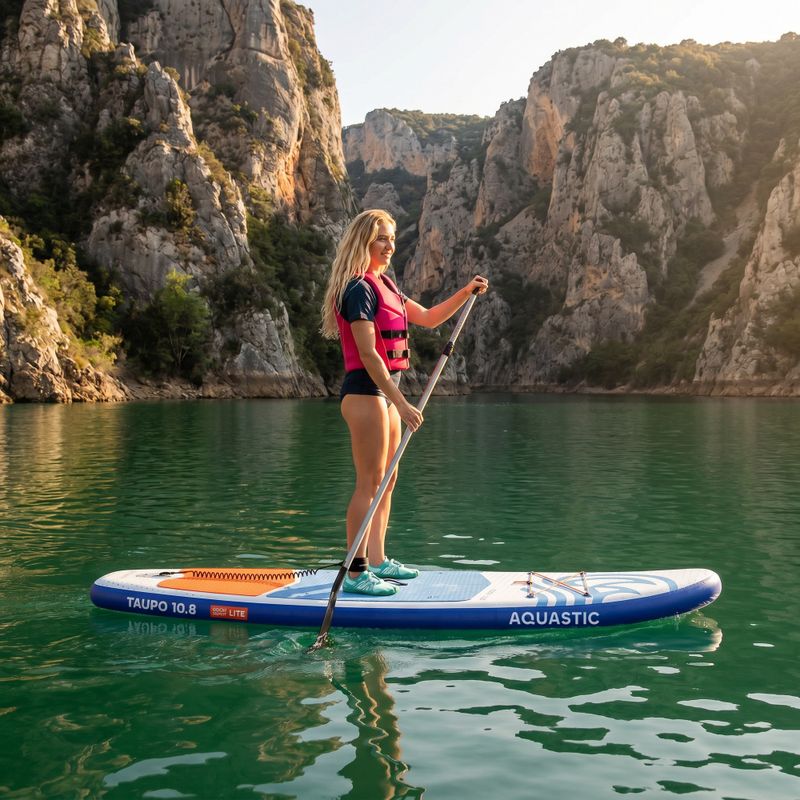 Rinkinys pripučiama lenta SUP AQUASTIC Taupo 10'8" allround blue 20