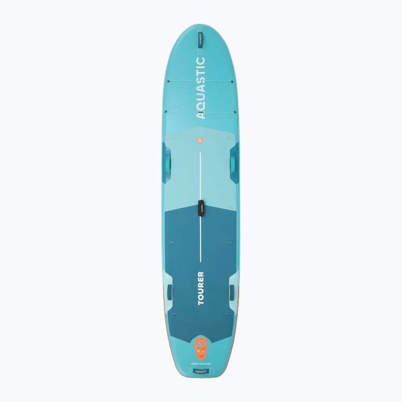 Rinkinys lenta SUP pripučiama AQUASTIC Tourer 12'0" 2-os žalia 4
