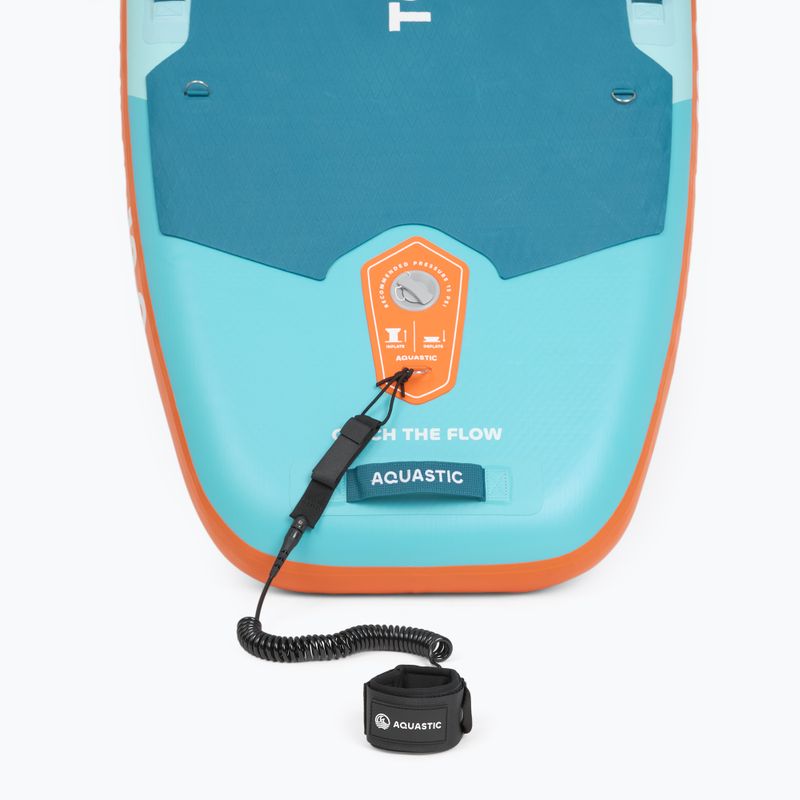 Rinkinys pripučiama lenta SUP AQUASTIC Tourer 12'0" 2-os green 14