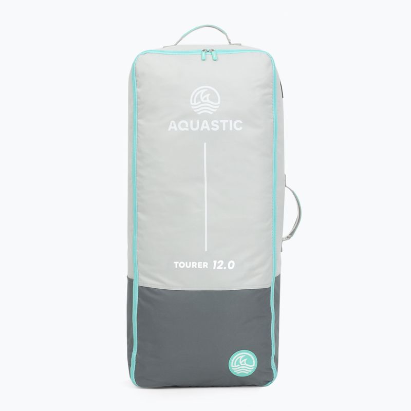 Rinkinys pripučiama lenta SUP AQUASTIC Tourer 12'0" 2-os green 18