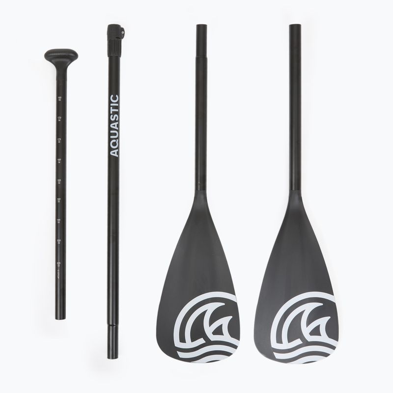 Rinkinys pripučiama lenta SUP AQUASTIC This 12'0" blue 17