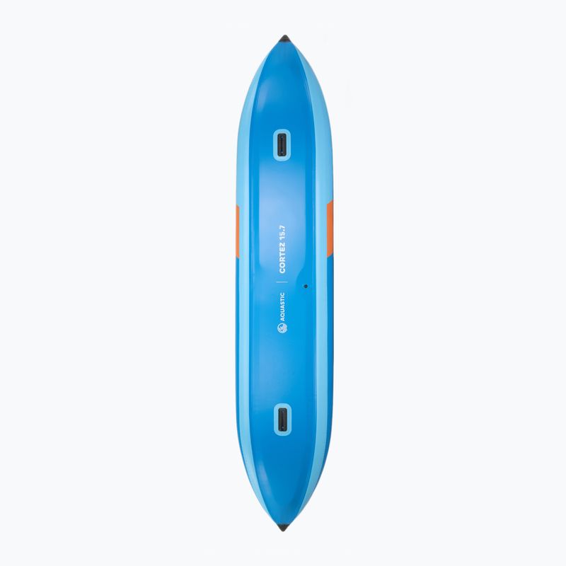 Pripučiama 3‑vietė baidarė AQUASTIC Cortez 15'7" hybrid blue 5