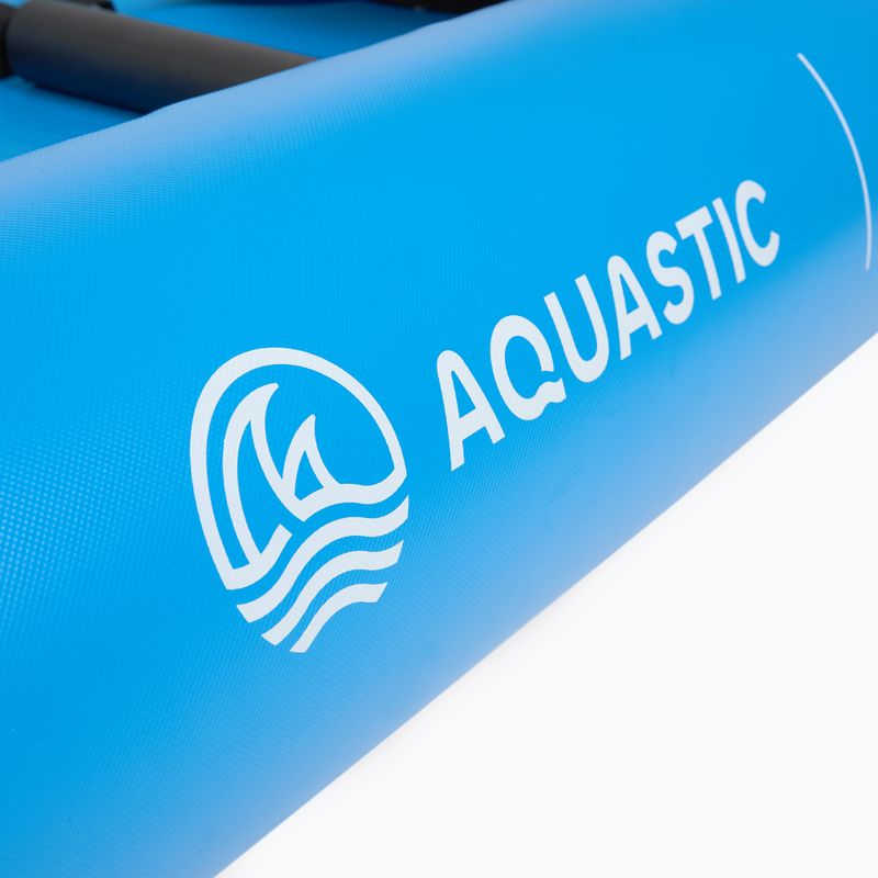 Pripučiama 3‑vietė baidarė AQUASTIC Cortez 15'7" hybrid blue 8