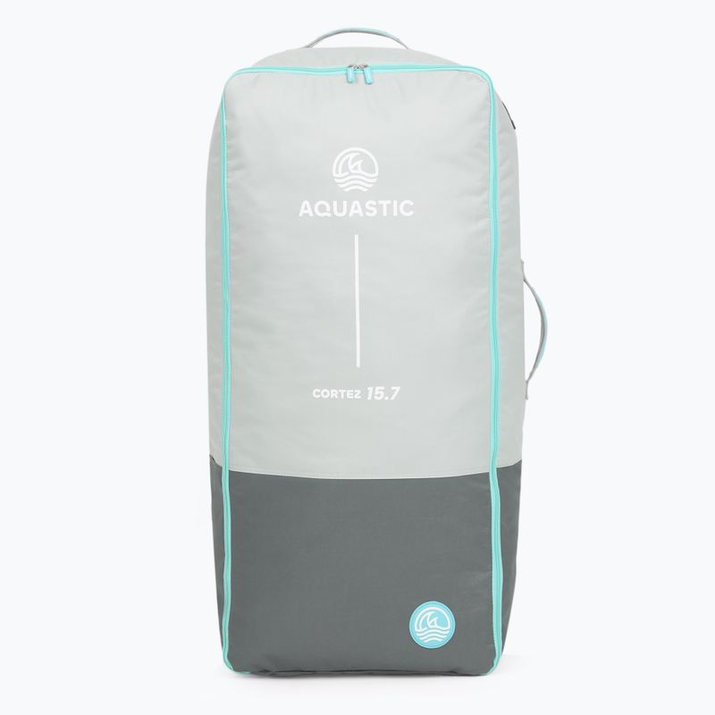 Pripučiama 3‑vietė baidarė AQUASTIC Cortez 15'7" hybrid blue 17